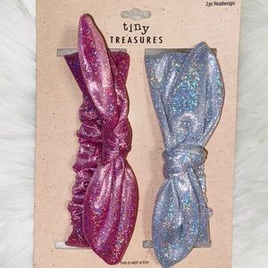 New 2Pc baby girl headwraps